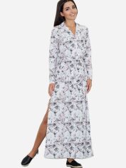 Акция на Плаття-сорочка довге літнє жіноче Figl M567 XL Різнокольорове от Rozetka
