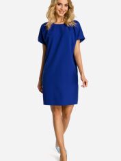 Акция на Плаття-футболка коротке літнє жіноче Made Of Emotion M337 S Синє от Rozetka