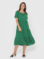 Акція на Сукня-футболка міді літня жіноча NARODNYY BUTIK Тюльпан 3 111-321 44 Зелена від Rozetka