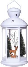 Акция на Фонарь декоративный Christmas Decoration 53 см с лампочками 4 LED (AX5305430_deer) от Rozetka UA