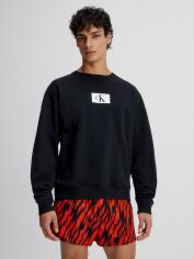Акция на Світшот чоловічий Calvin Klein Underwear 000NM2415E-UB1 L Чорний от Rozetka