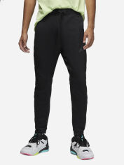 Акция на Спортивні штани чоловічі Nike M J Df Df Sprt Stmt Air Flc Pant DV9785-010 XL Чорні от Rozetka
