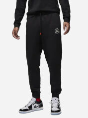 Акція на Спортивні штани чоловічі Nike M Flt Mvp Hbr Flc Pant 2 DV7596-010 XL Чорні від Rozetka