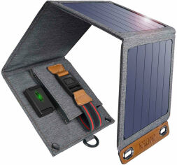 Акція на Choetech 14W Foldable Solar Charger Panel від Y.UA