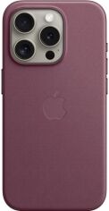 Акция на Панель Apple MagSafe FineWoven Case для Apple iPhone 15 Pro Mulberry (MT4L3ZM/A) от Rozetka