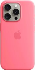 Акция на Панель Apple MagSafe Silicone Case для Apple iPhone 15 Pro Pink (MWNJ3ZM/A) от Rozetka