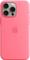 Акция на Панель Apple MagSafe Silicone Case для Apple iPhone 15 Pro Max Pink (MWNN3ZM/A) от Rozetka