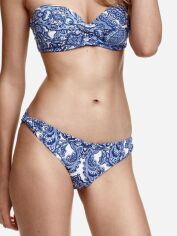 Акція на Нижня частина купальника жіноча H&M XAZ186390LJFU 36 Біла в сині візерунки від Rozetka