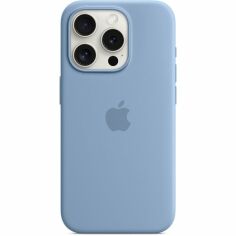 Акция на Чехол Apple для iPhone 15 Pro Silicone Case with MagSafe Winter Blue (MT1L3ZM/A) от MOYO