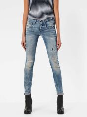 Акція на Джинси Skinny жіночі G-Star Raw 60883-8592-8085 25-34 Сині від Rozetka