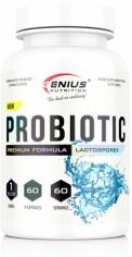 Акція на Genius Nutrition Probiotic Пробиотик 60 капсул від Stylus