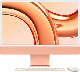 Акція на Apple iMac M3 24" 256GB 10GPU Orange (Z19R00015) 2023 від Stylus