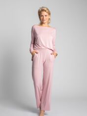 Акція на Піжамні штани жіночі LaLupa LA028 M Рожеві від Rozetka