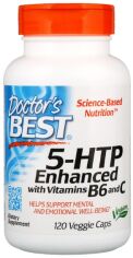 Акция на Doctor's Best 5-HTP Enhanced with Vitamins B6 & C 120 Caps (DRB-00120) от Stylus