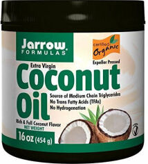 Акция на Jarrow Formulas Organic Extra Virgin Coconut Oil 16 oz (454 g) Кокосовое масло от Stylus