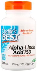 Акція на Doctor's Best Best Alpha Lipoic Acid 150 mg 120 Caps (DRB-00104) від Stylus