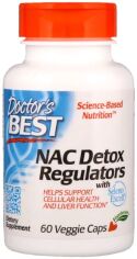 Акция на Doctor's Best Best Nac Detox Regulators 60 Caps (DRB-00279) от Stylus