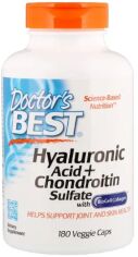 Акция на Doctor's Best Best Hyaluronic Acid With Chondroitin Sulfate 180 Caps (DRB-00228) от Stylus