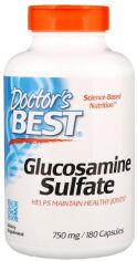 Акция на Doctor's Best Best Glucosamine Sulfate 750 mg 180 Caps (DRB-00086) от Stylus