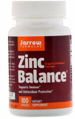 Акція на Jarrow Formulas Zinc Balance 100 Caps Цинк від Stylus