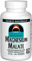 Акція на Source Naturals Magnesium Malate, 625 mg, 200 Caps від Stylus