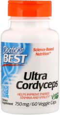 Акція на Doctor's Best Ultra Cordyceps 60 Caps (DRB-00103) від Stylus