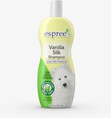 Акция на Шампунь Espree Vanilla Silk Shampoo для собак з ароматом ванілі 591 мл (e01811) от Y.UA