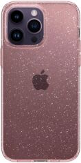 Акция на Панель Spigen Liquid Crystal Glitter для Apple iPhone 14 Pro Max Rose Quartz от Rozetka