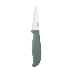 Акція на Нож керамический для чистки овощей 7.5см Fresh Ardesto AR2118CZ зеленый від Podushka