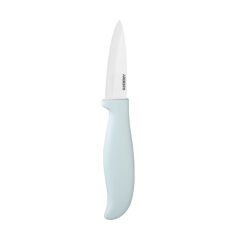 Акція на Нож керамический для чистки овощей 7.5см Fresh Ardesto AR2118CT голубой від Podushka
