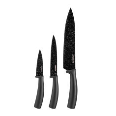 Акция на Набор ножей 3 предмета Black Mars Ardesto AR2103BB от Podushka