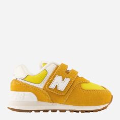 Акция на Дитячі кросівки для хлопчика New Balance 574 IV574RC1 22.5 (6US) Жовті от Rozetka