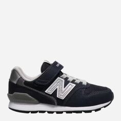 Акция на Підліткові кросівки для хлопчика New Balance 996 YV996NV3 37.5 (5US) Темно-сині от Rozetka