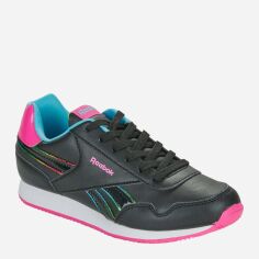 Акция на Підліткові кросівки для дівчинки Reebok Royal CL Jog 3.0 100033271 38 (6US/5.5UK) Чорні от Rozetka
