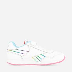 Акція на Дитячі кросівки для дівчинки Reebok Royal CL Jog 3.0 1V 100033283 33 (2.5US/2UK) Білі від Rozetka
