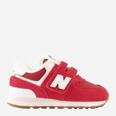 Акція на Дитячі кросівки для дівчинки New Balance 574 IV574RR1 23.5 (7US) Червоні з білим від Rozetka