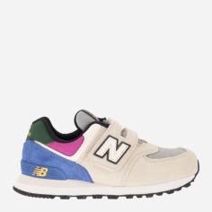 Акція на Дитячі кросівки для дівчинки New Balance 574 IV574CP1 27.5 (10US) Різнокольорові від Rozetka