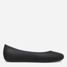 Акція на Жіночі балетки Crocs Brooklyn Flat 209384-001-W8 38-39 24 см Black від Rozetka