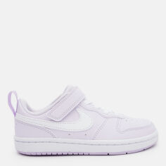 Акція на Дитячі кеди для дівчинки Nike Court Borough Low Recraft (Ps) DV5457-500 30 (12.5C) Barely Grape/White-Lilac Bloom від Rozetka