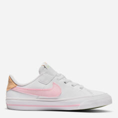 Акція на Дитячі кеди для дівчинки Nike Court Legacy DA5381-115 32 Білі від Rozetka