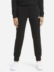 Акція на Спортивні штани жіночі Puma Ess Sweatpants Tr Cl 586842-01 M Чорні від Rozetka