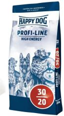 Акция на Сухой корм Happy Dog Profi High Energy Профи Лайн Энерджи для рабочих и служебных собак 30/20 20 кг (3160) от Stylus