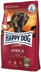 Акція на Сухой корм для взрослых собак при аллергиях Happy Dog Sensible Africa со страусом и картофельными хлопьями 12.5 кг (3548) від Stylus