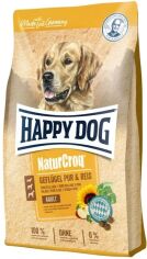 Акция на Сухой корм для взрослых собак Happy Dog NaturCroq Geflugel&Reis с птицей и рисом 4 кг (60512) от Stylus
