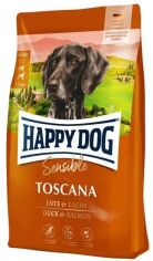 Акція на Сухой корм для стерилизованных собак и собак с избыточным весом Happy Dog Sensible Toscana с уткой и лососем 12.5 кг (3542) від Stylus