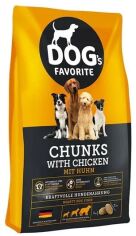 Акція на Сухой корм для собак Happy Dog Dogs Favorite Chunks с курицей 15 кг (60946) від Stylus
