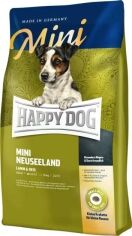 Акция на Сухой корм для собак мелких пород с чувствительным пищеварением Happy Dog Sens Mini Neuseeland с ягненком и рисом 10 кг (61226) от Stylus
