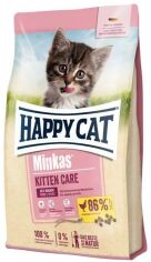 Акция на Сухой корм для котят от 1 до 6 месяцев Happy Cat Minkas Kitten Care Geflugel с птицей 10 кг (70406) от Stylus