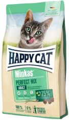 Акция на Сухой корм для взрослых кошек Happy Cat Minkas Perfect Mix, с птицей ягненком и рыбой 10 кг (70416) от Stylus