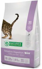 Акция на Сухой корм Nature's Protection Sensitive Digestion Adult для кошек с чувствительным пищеварением 7 кг (NPS45768) от Stylus